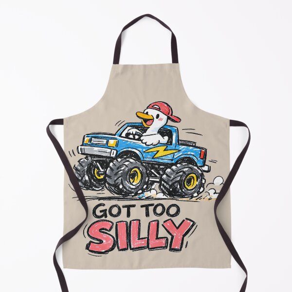 Item preview, Silly Goose Monster Truck - Got Too Silly Funny Duck designed and sold by GogaVibeRe.