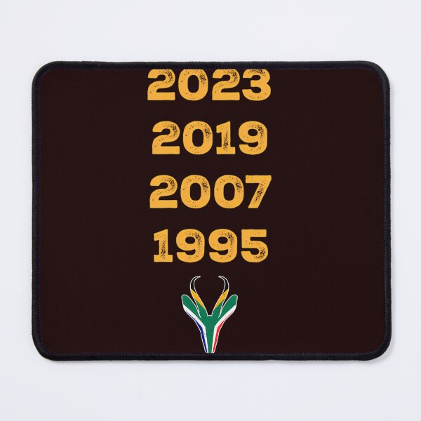 Item preview, South Africa Four Time World Rugby Champs Vintage designed and sold by WILI-YAWILI.