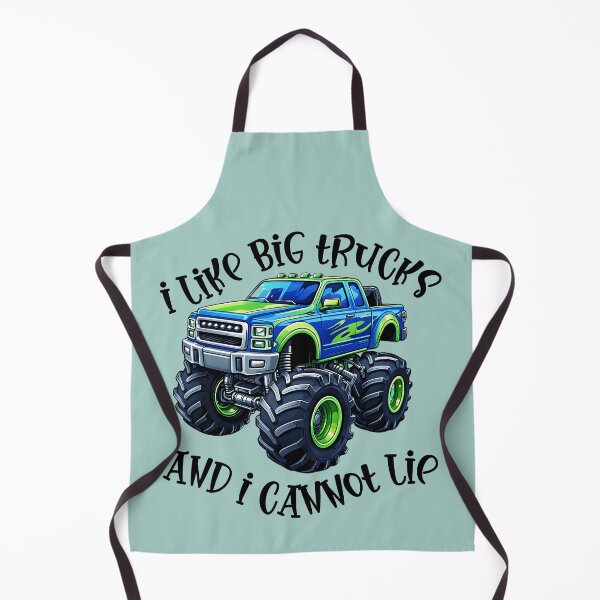 Item preview, Monster Truck Blue Racing 4x4 Big Tires designed and sold by GogaVibeRe.