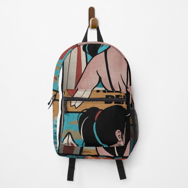 Item preview, All Bodies Are Beach Bodies Surf Poster Body Positive Ocean Art designed and sold by RiptideKiD.