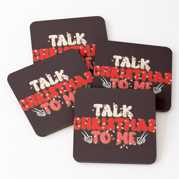 Item preview, Talk Christmas To Me Christmas Pajama Party Xmas Holidays designed and sold by WILI-YAWILI.