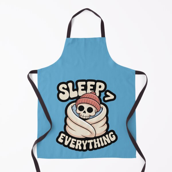 Item preview, Sleep Over Everything Cute Skeleton T-Shirt | Cozy Sleep Lover Funny Skeleton Graphic Tee designed and sold by Raw Tigers.