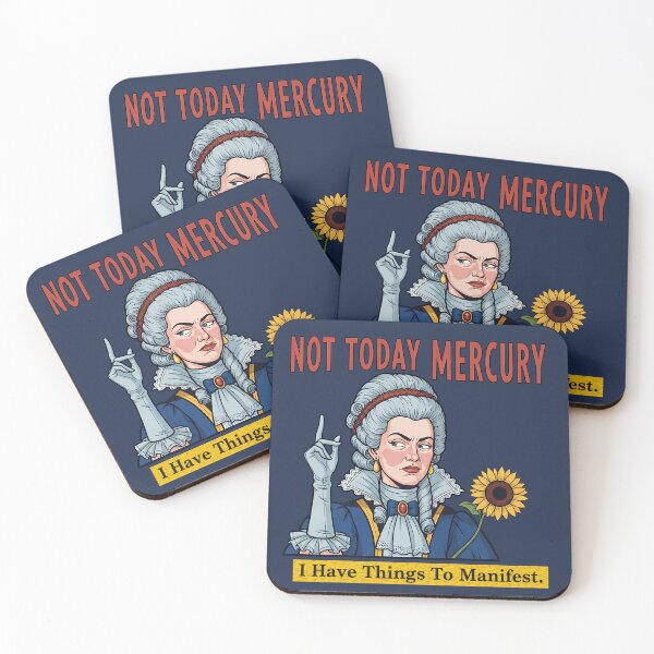Item preview, Not Today Mercury I Have Things To Manifest — Astrology Humor Gift designed and sold by VIVID COLORS CLUB.