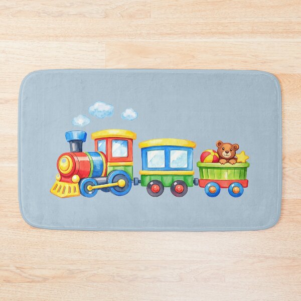 Item preview, Cute train kids design, locomotive toy designed and sold by GogaVibeRe.