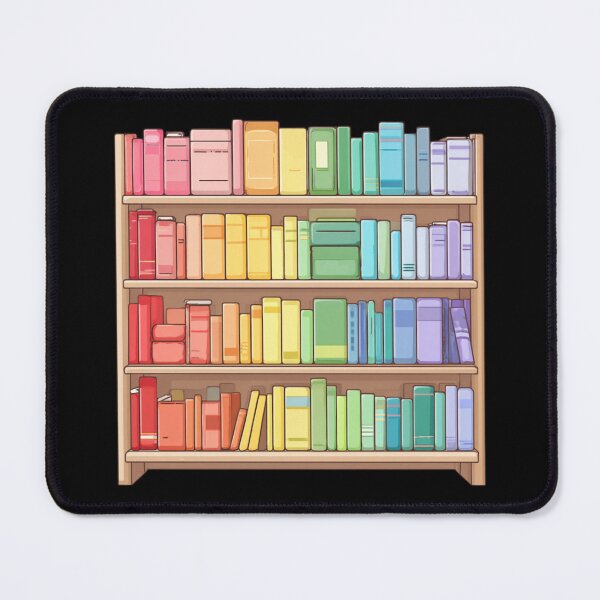 Item preview, Rainbow Bookshelf designed and sold by bubblyrainbow.