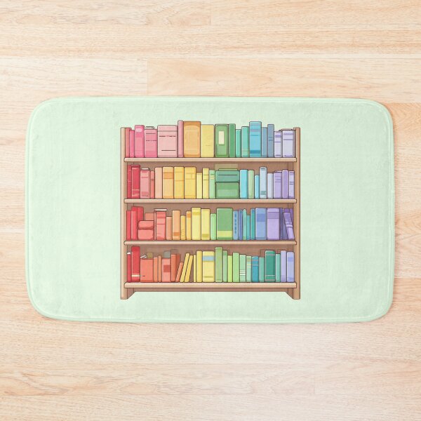 Item preview, Rainbow Bookshelf designed and sold by bubblyrainbow.