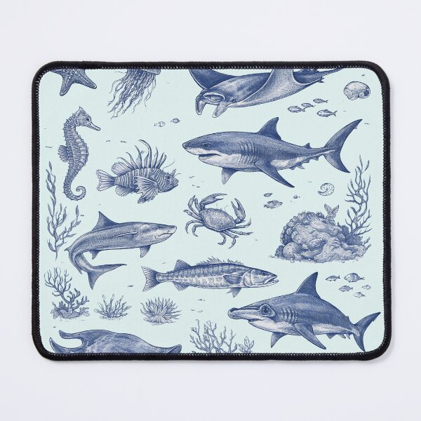 Item preview, Vintage Sea Life Ocean Animals designed and sold by GogaVibeRe.