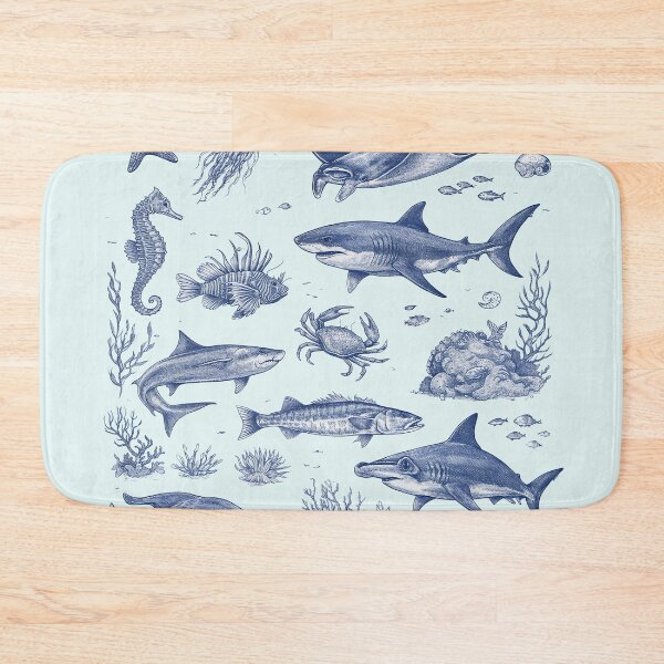 Item preview, Vintage Sea Life Ocean Animals designed and sold by GogaVibeRe.