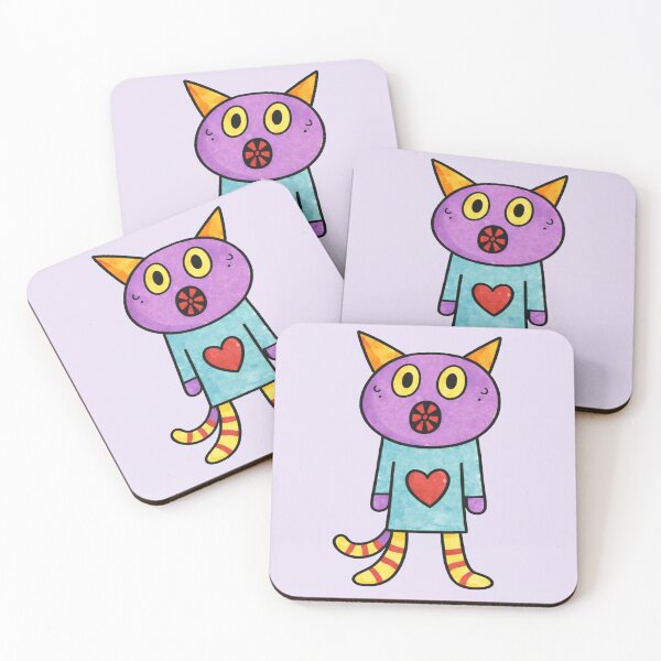 Item preview, Cute Anxious Cat designed and sold by SoftBeing.