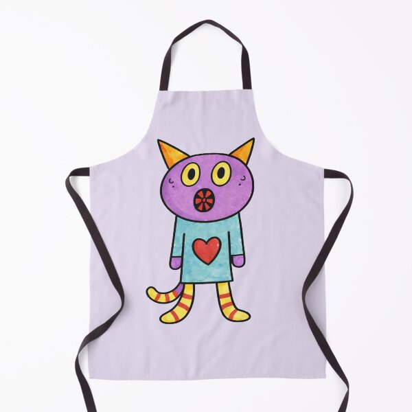 Item preview, Cute Anxious Cat designed and sold by SoftBeing.