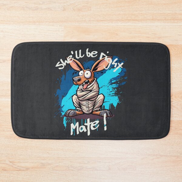 Item preview, Funny Kangaroo Aussie humor She'll Be Right Mate designed and sold by GogaVibeRe.