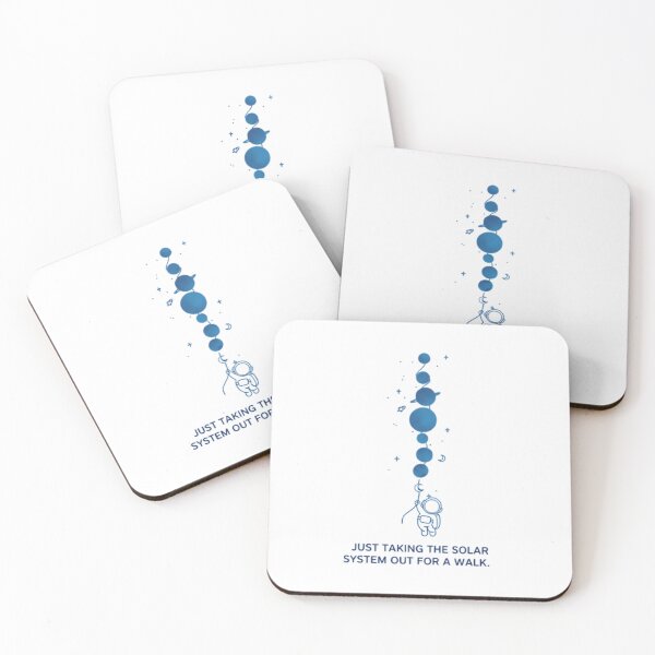 Item preview, Out for a walk with solar system designed and sold by Brainy_Prints.
