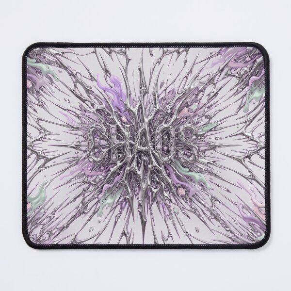 Item preview, Liquid Chrome Chaos Y2K Cyber Metallic designed and sold by MarCinu Art.