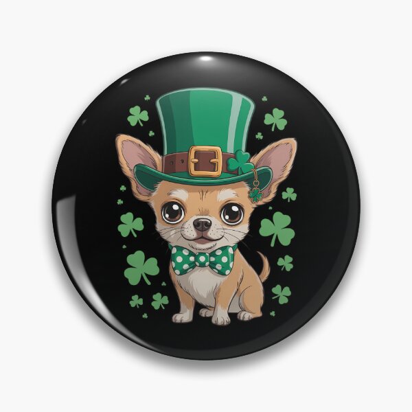 Item preview, St Patrick's Day Leprechaun Chihuahua Pet Dog Shamrock Irish designed and sold by TyraYoung.