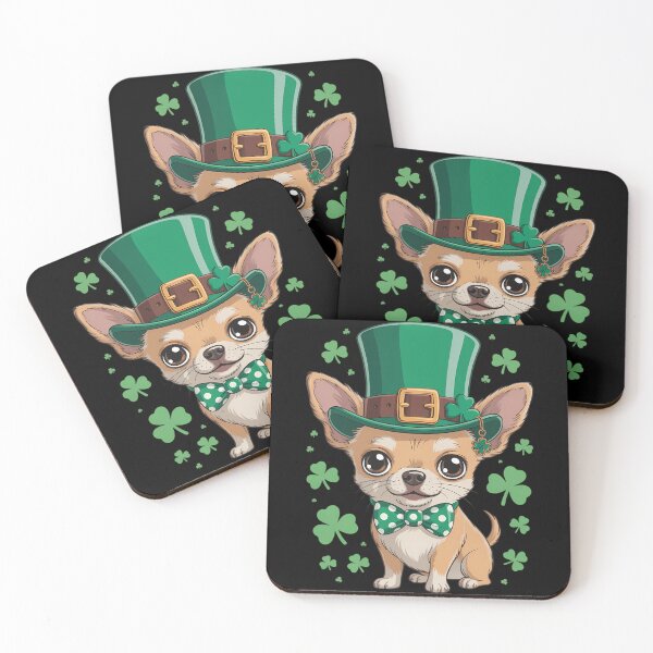 Item preview, St Patrick's Day Leprechaun Chihuahua Pet Dog Shamrock Irish designed and sold by TyraYoung.