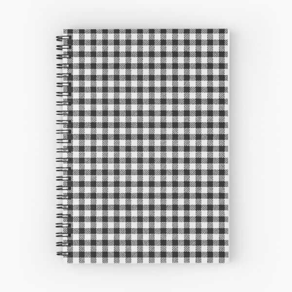 Item preview, Black and White Gingham Check Pattern designed and sold by Myra365Art.