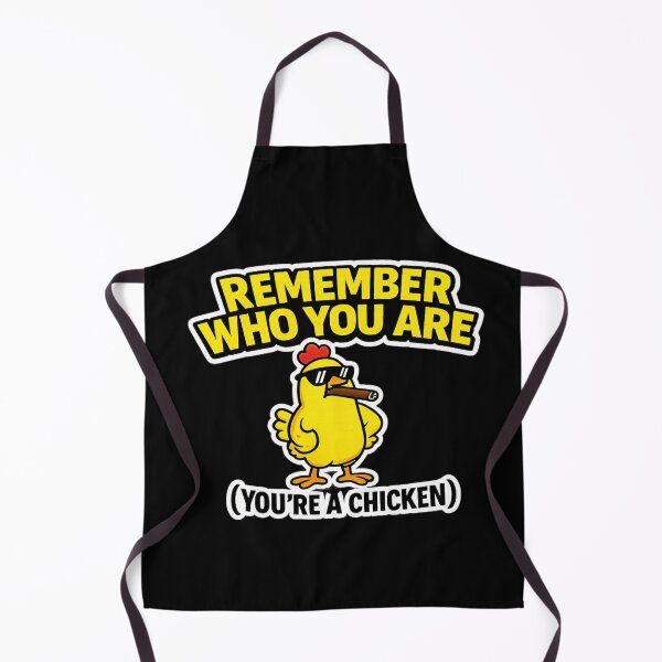 Item preview, Remember Who You Are You’re A Chicken Funny Chicken Meme Minimal designed and sold by VibeOffline Studio.