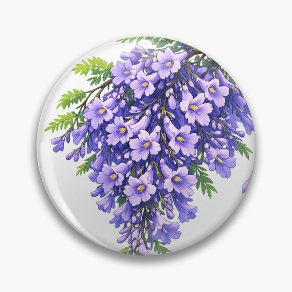 Item preview, Elegant Purple Jacaranda Blossoms designed and sold by Prime_1.