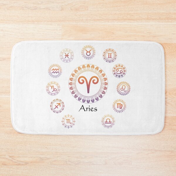 Item preview, Zodiac Signs Mandala – Aries | Astrology Boho Spiritual Design designed and sold by ArcticFoxStudio.