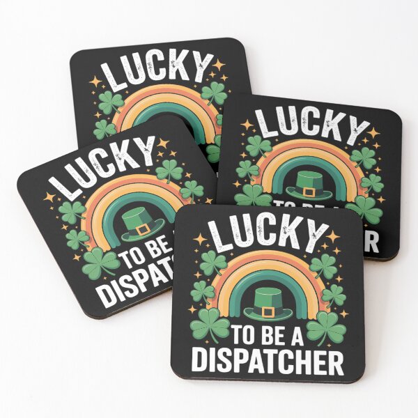 Item preview, St Patrick's Day Lucky Dispatcher Job Shamrocks Irish designed and sold by TyraYoung.