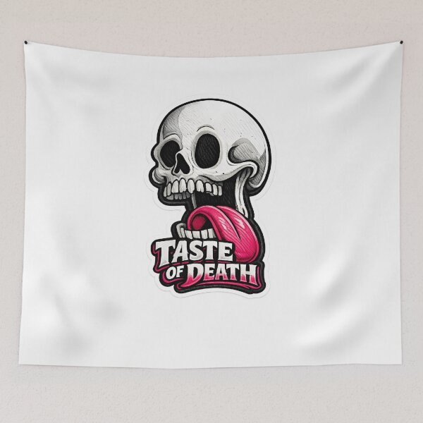 Artikelvorschau, Taste of Death Totenkopf Design entworfen und verkauft von Mastermind-Art.