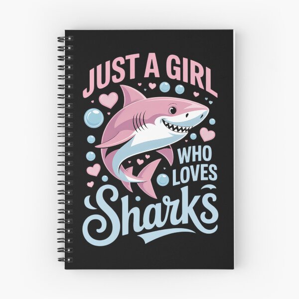 Item preview, Just a Girl Who Loves Sharks Cute Shark Girl Lover Ocean designed and sold by TyraYoung.