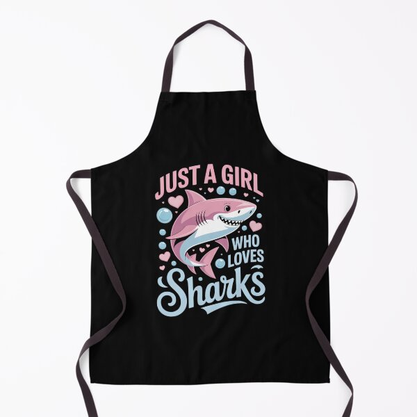 Item preview, Just a Girl Who Loves Sharks Cute Shark Girl Lover Ocean designed and sold by TyraYoung.