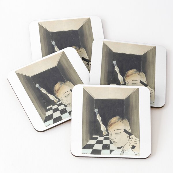 Item preview, Checkmate René Magritte Surreal Composition designed and sold by MirelaSorescu.