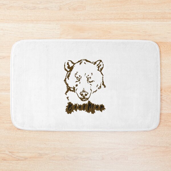 Item preview, digital art of BEAR with phrase (BEARMAN) designed and sold by geekmania48.