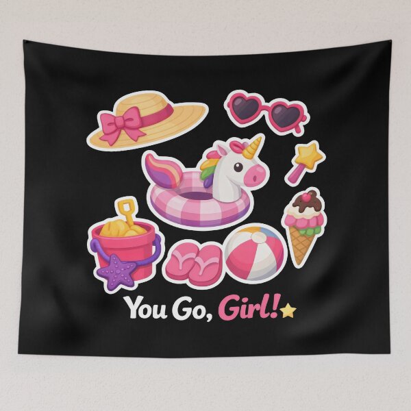 Item preview, Beach Girl Summer Vacation Aesthetic designed and sold by SplashTastic.