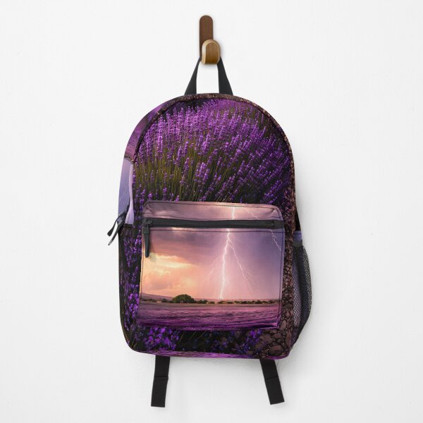 Item preview, Lavender Field Storm Lightning designed and sold by Yomere.