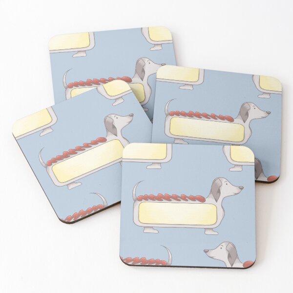 Item preview, Hot dog sausage dog designed and sold by Bonny-Shatwell.