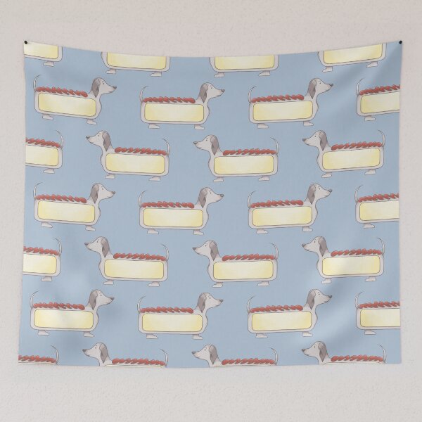 Item preview, Hot dog sausage dog designed and sold by Bonny-Shatwell.