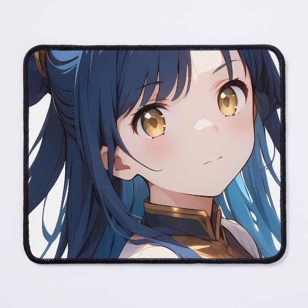Item preview, Myne Ascendance of a Bookworm Elegant Portrait Blue Hair Glow designed and sold by riadjamai.