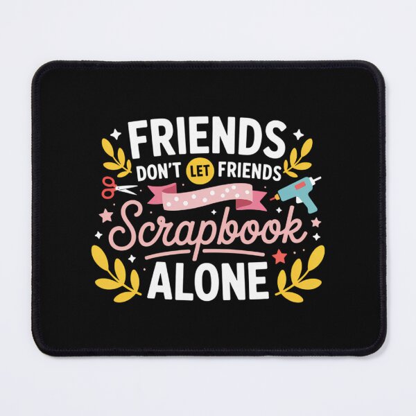 Item preview, Scrapbooking Black Small Classic Fit Crew designed and sold by TyraYoung.