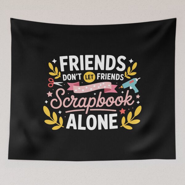 Item preview, Scrapbooking Black Small Classic Fit Crew designed and sold by TyraYoung.