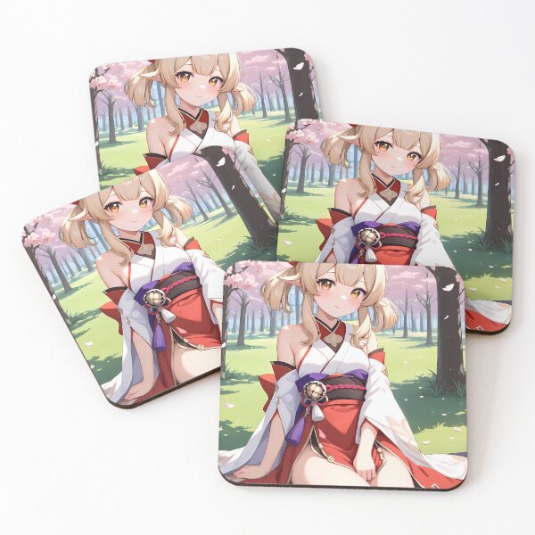 Item preview, Klee Genshin Impact Spring Sakura Kimono designed and sold by riadjamai.