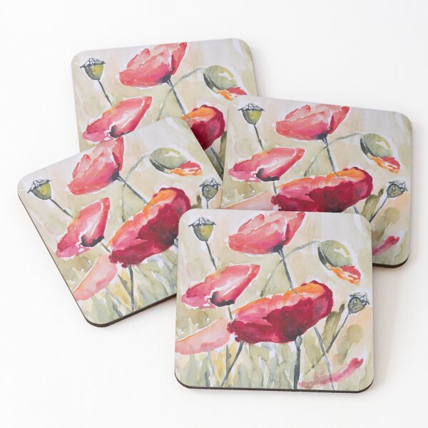 Item preview, Red Corn Poppies designed and sold by CreaFaeh.