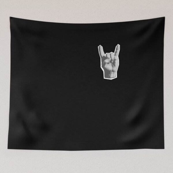 Artikelvorschau, Rock Hand - Metalhead Design entworfen und verkauft von Testosterone Zone.