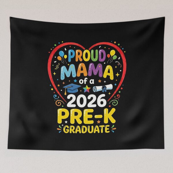 Item preview, Proud Mama Of A 2026 Pre-K Graduate Parent Celebration designed and sold by SofenArt.