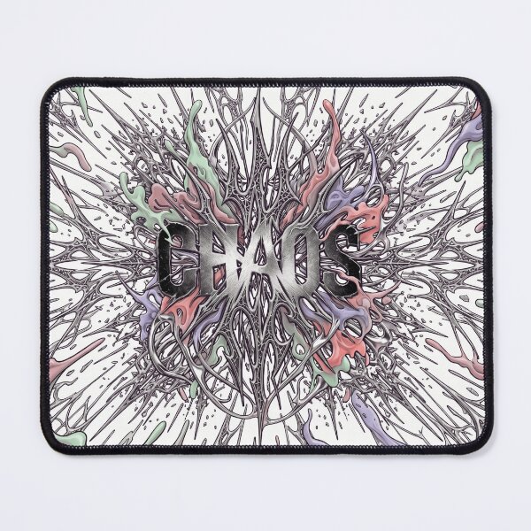 Item preview, Liquid Chrome Chaos Grunge Typography designed and sold by MarCinu Art.