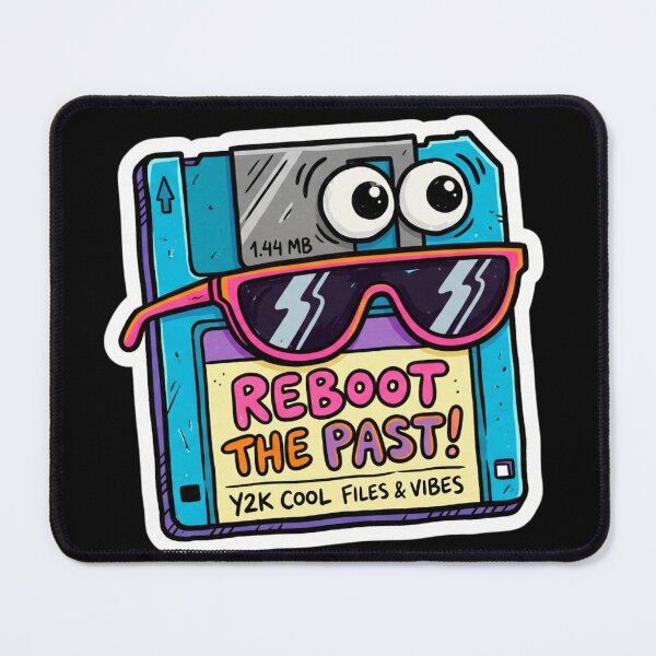 Item preview, Retro Reboot: The Coolest 1.44MB Floppy Disk Sticker designed and sold by 1434s.