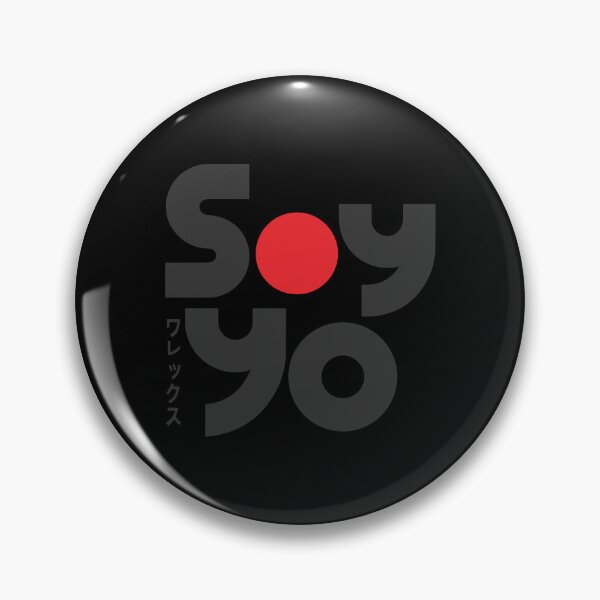 Item preview, Bold Minimal Soy Yo Typography with Crimson Circle designed and sold by walex-jed.