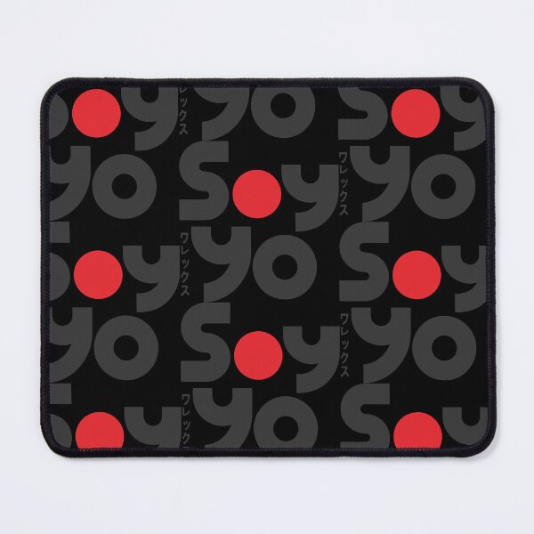 Item preview, Bold Minimal Soy Yo Typography with Crimson Circle designed and sold by walex-jed.