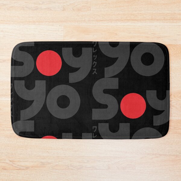 Item preview, Bold Minimal Soy Yo Typography with Crimson Circle designed and sold by walex-jed.