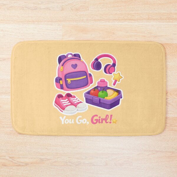Item preview, Back to School Girl Essentials Student Lifestyle designed and sold by SplashTastic.