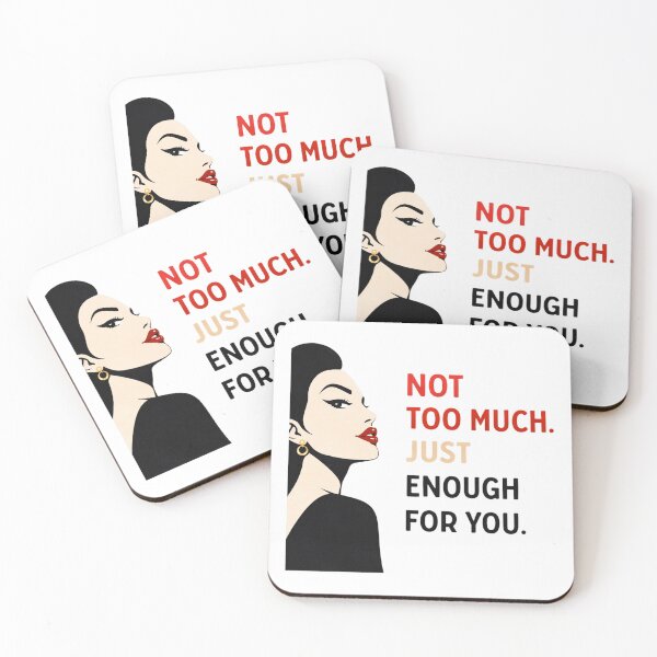 Item preview, Just Enough Attitude Statement designed and sold by the-dovlat.