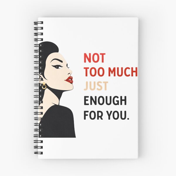 Item preview, Just Enough Attitude Statement designed and sold by the-dovlat.