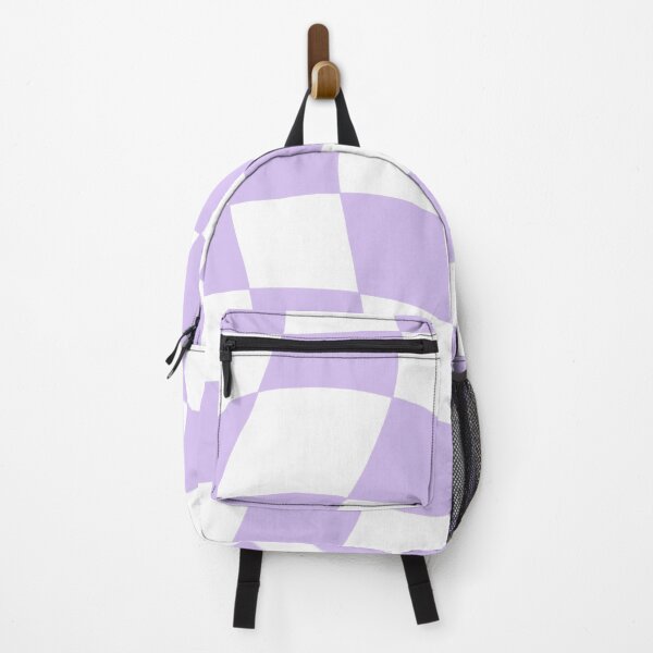 Item preview, Wavy Checkerboard Pattern – Pastel Purple Trippy Aesthetic designed and sold by MH-Studio.