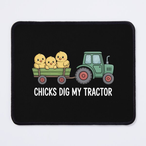 Item preview, Chicks Dig My Tractor Chicken Easter Day Famer Egg Hunting designed and sold by TyraYoung.